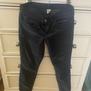 JCrew dark grey corduroys, size 30, like new!